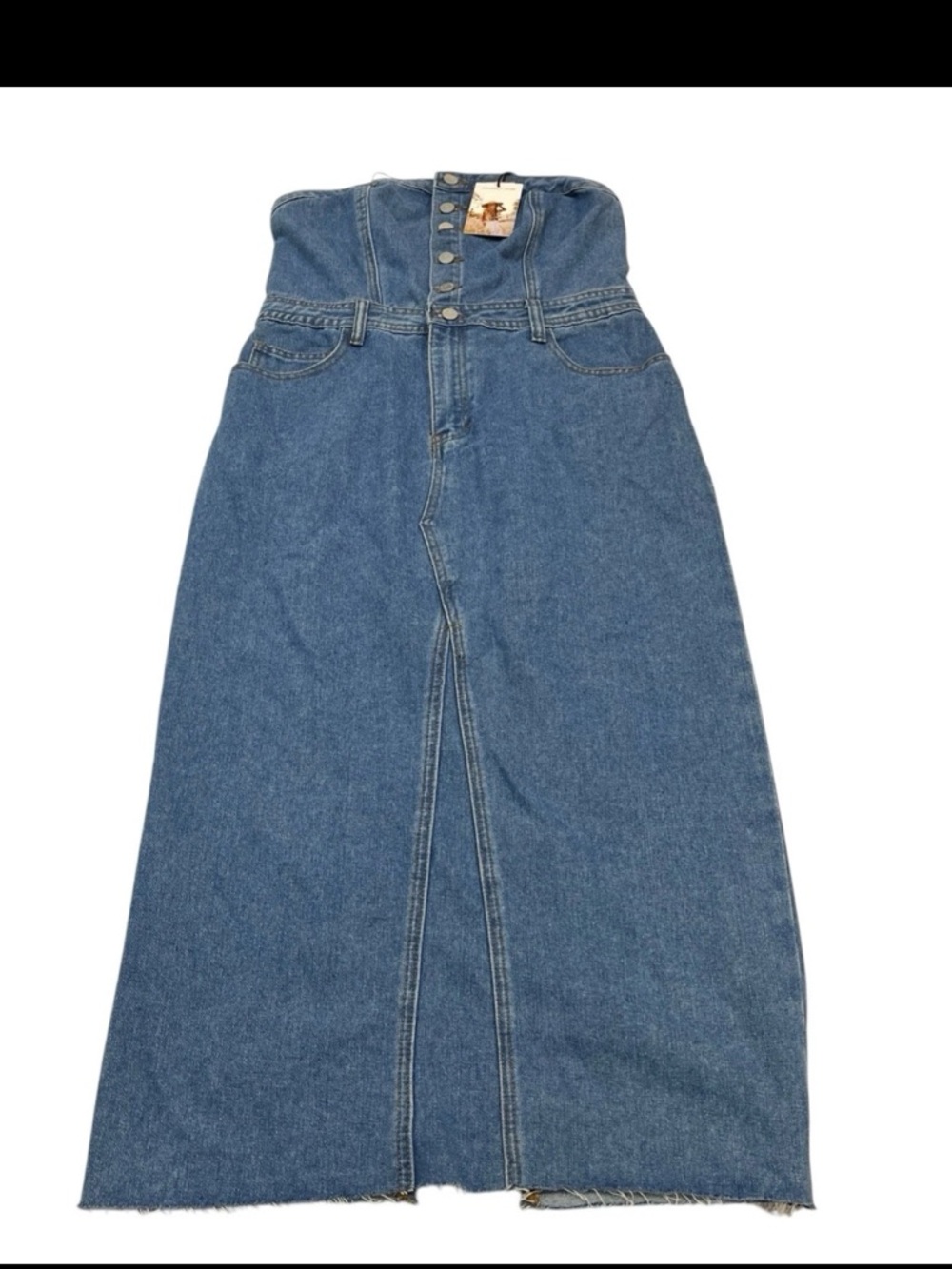 Sincerely Jules denim y2k dress new without tags